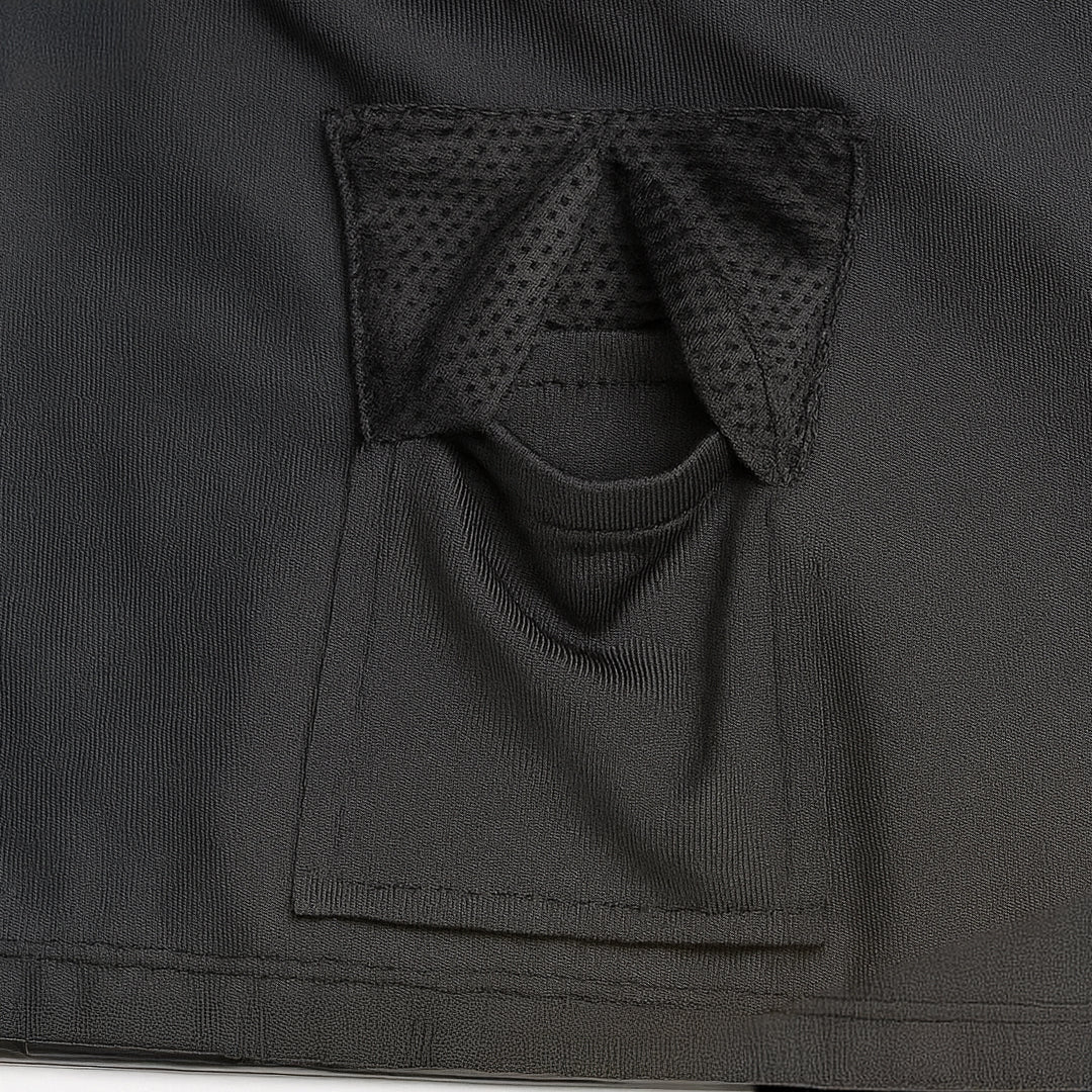Close-up of the Eavesdrop GO vest front mic pocket