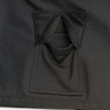 Close-up of the Eavesdrop GO vest front mic pocket