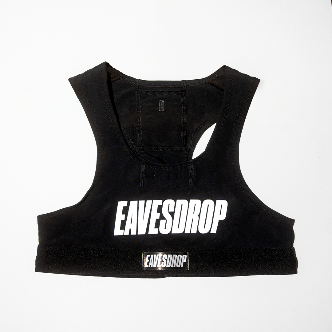 Eavesdrop mic'd up vest